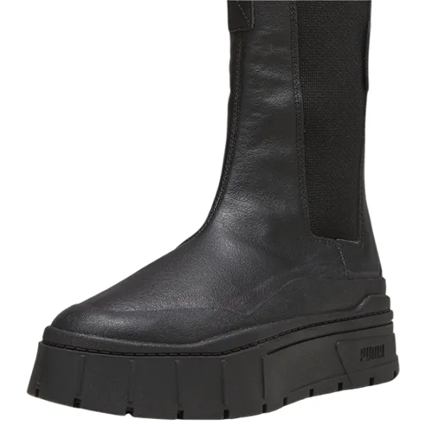 Botine pentru femei Puma Mayze Stack Chelsea Wns 38.5 / Black photo 4
