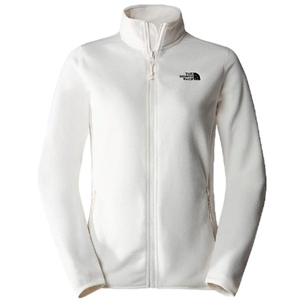 Hanorac pentru femei The North Face 100 glacier fz gardenia Toamnă - iarnă / White photo 1