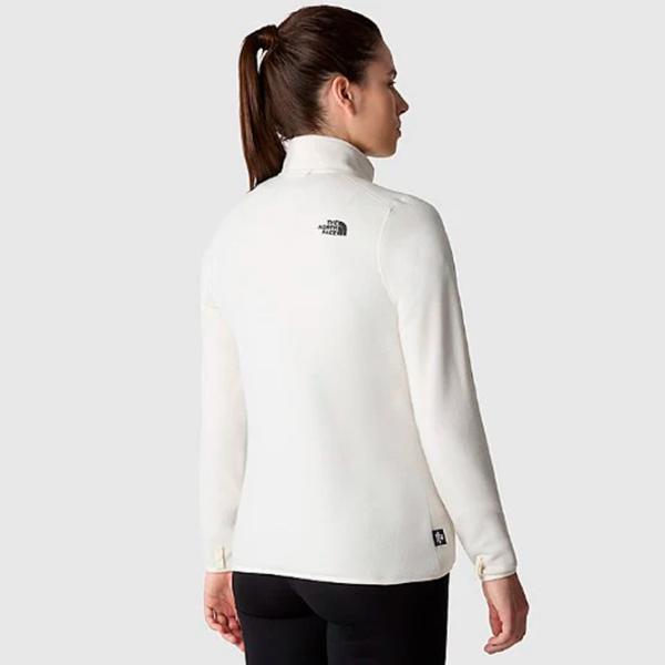 Толстовка для женщин The North Face 100 glacier fz gardenia Осень - Зима / Белый photo 4 Толстовка для женщин The North Face 100 glacier fz gardenia Осень - Зима / Белый photo 4
