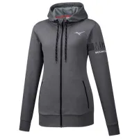 Hanorac pentru femei Mizuno Heritage Zip Hoody Toamnă - iarnă / Gray