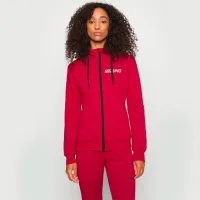 Толстовка для женщин Mizuno K sweat jacket(w) Всесезонные / Красный photo 2