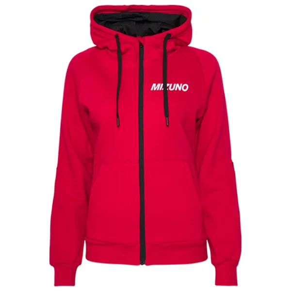 Hanorac pentru femei Mizuno K sweat jacket(w) All-season / Red photo 1 Hanorac pentru femei Mizuno K sweat jacket(w) All-season / Red photo 1