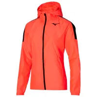 Толстовка для женщин Mizuno Hoody jacket(w) Осень - Зима / Оранжевый