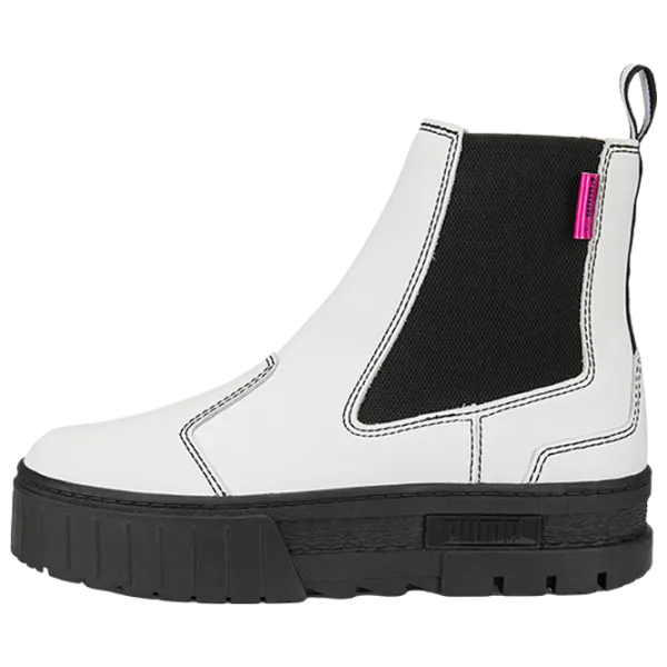 Botine pentru femei Puma Mayze Chelsea Pop Wns 35.5 / White photo 2