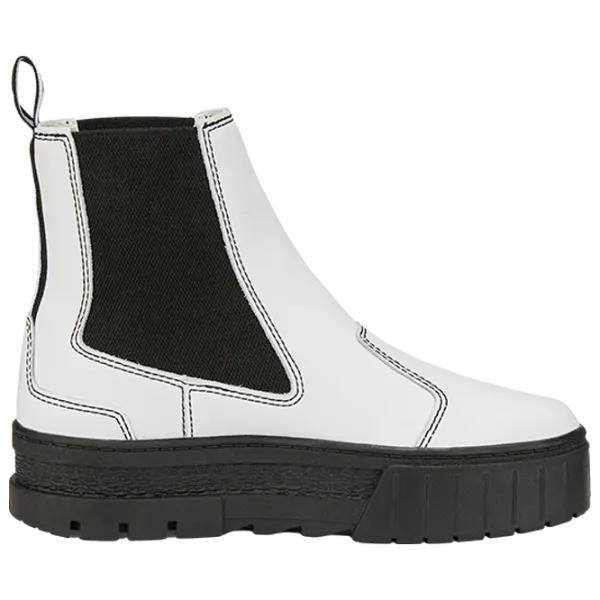 Botine pentru femei Puma Mayze Chelsea Pop Wns 35.5 / White photo 3