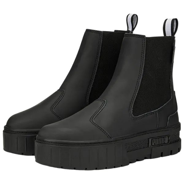 Botine pentru femei Puma Mayze Chelsea Pop Wns 40.5 / Black photo 1