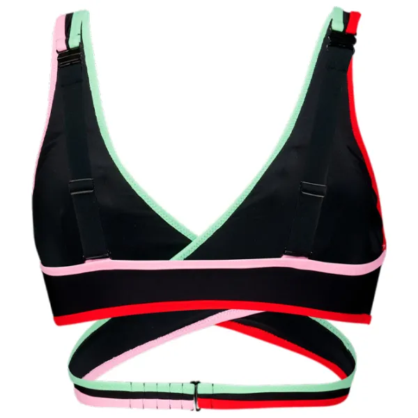 Bustieră pentru femei Puma Contour Plunge Top 1P Black photo 2