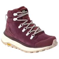 Ботинки для женщин Jack Wolfskin Terraventure Urban Mid W 37 / Бургундия