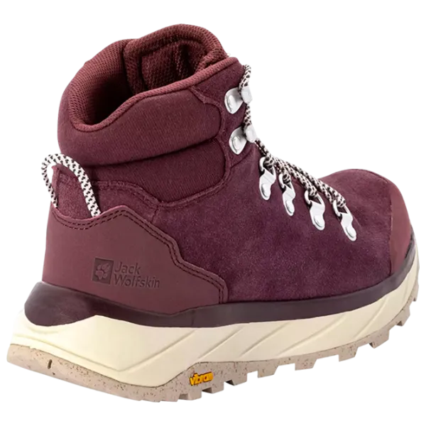 Botine pentru femei Jack Wolfskin Terraventure Urban Mid W 37 / Burgundy photo 4 Botine pentru femei Jack Wolfskin Terraventure Urban Mid W 37 / Burgundy photo 4