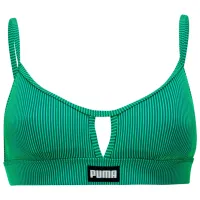 Bustieră pentru femei Puma Peek-A-Boo Green