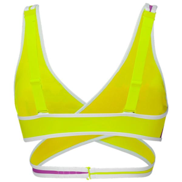 Bustieră pentru femei Puma Contour Plunge Top 1P Yellow photo 2 Bustieră pentru femei Puma Contour Plunge Top 1P Yellow photo 2