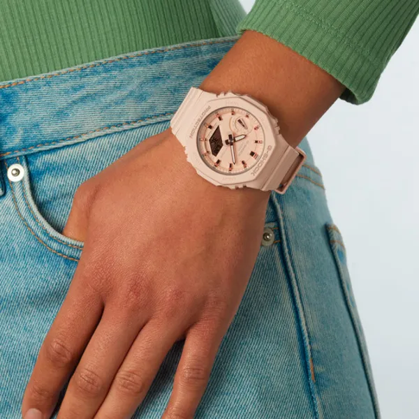 Ceas de mână pentru femei Casio GMA-S2100-4AER Cuarț / 46 x 43 mm photo 5