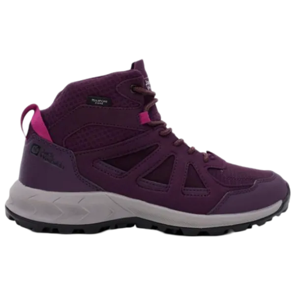 Botine pentru femei Jack Wolfskin Woodland 2 Texapore Mid W 40.5 / Violet photo 3