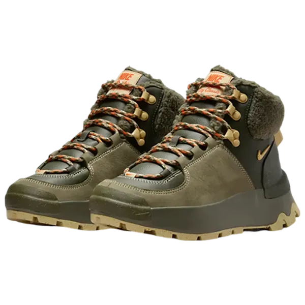 Botine pentru femei Nike City Classic Boot Prm Wp 38.5 / Green photo 1