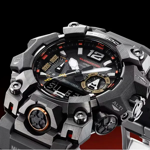 Ceas de mână pentru bărbați Casio GWG-B1000EC-1AER Cuarț / 52 mm photo 4