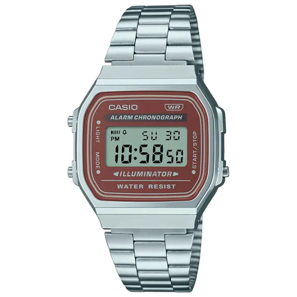 Ceas de mână Unisex Casio A168WA-5AYES Cuarț / 38 x 36 mm photo 1