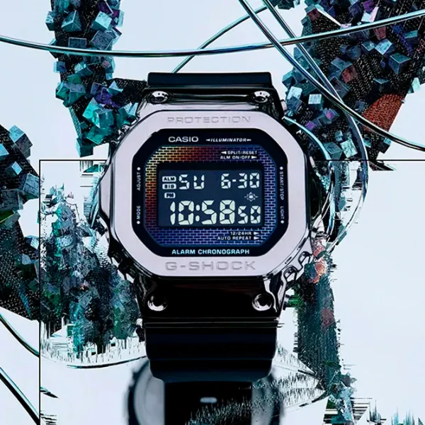 Ceas de mână pentru bărbați Casio GM-5600RW-1ER Cuarț / 49 x 43 mm photo 3