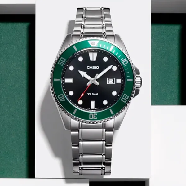 Наручные часы для мужчин Casio MDV-107D-3AVEF Кварцевый / 44 мм photo 2