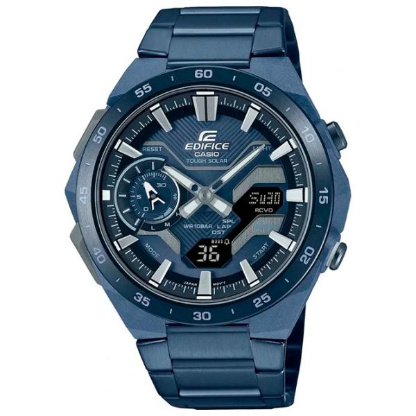 Ceas de mână pentru bărbați Casio ECB-2200CB-2AEF Cuarț / 48 mm photo 1