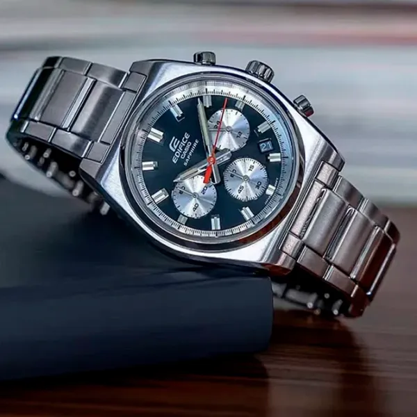 Ceas de mână pentru bărbați Casio EFB-730D-1AVUEF Cuarț / 40 mm photo 2