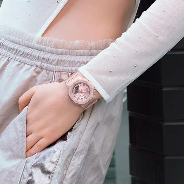 Ceas de mână pentru femei Casio GMA-P2100ST-4AER Cuarț / 46 x 40 mm photo 3