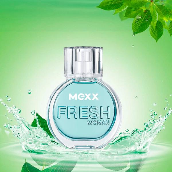 Парфюм для женщин Mexx Fresh Woman Туалетная вода / Водный photo 5