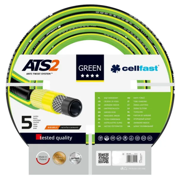 Furtun pentru irigare Cellfast 15-121  50 m / 30 bar photo 1