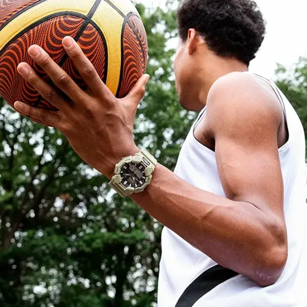 Ceas de mână pentru bărbați Casio GA-010-5AER Cuarț / 52 mm photo 4