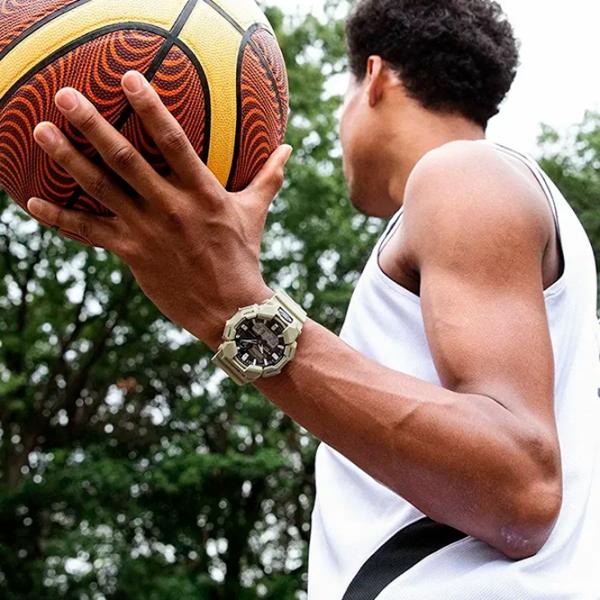 Ceas de mână pentru bărbați Casio GA-010-5AER Cuarț / 52 mm photo 4