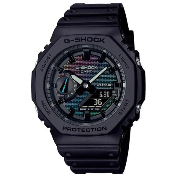 Ceas de mână Unisex Casio GA-2100RW-1AER Cuarț / 49 x 45 mm photo 1