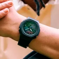 Ceas de mână Unisex Casio GA-2100RW-1AER Cuarț / 49 x 45 mm photo 4