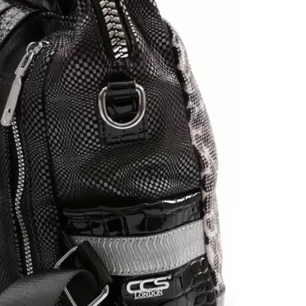 Geantă pentru femei CCS 17356  Pe umăr / Textil photo 4 Geantă pentru femei CCS 17356  Pe umăr / Textil photo 4