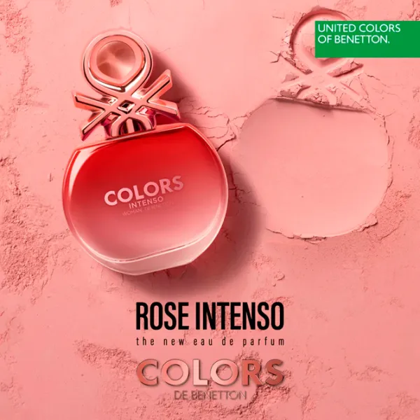 Parfum pentru femei Benetton Colors de Benetton Woman Rose Intenso Apă de parfum / Dulce photo 5 Parfum pentru femei Benetton Colors de Benetton Woman Rose Intenso Apă de parfum / Dulce photo 5