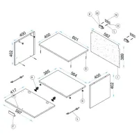 Гостиная Arta Mobilei AM113 Модульная / Дуб Сонома photo 3