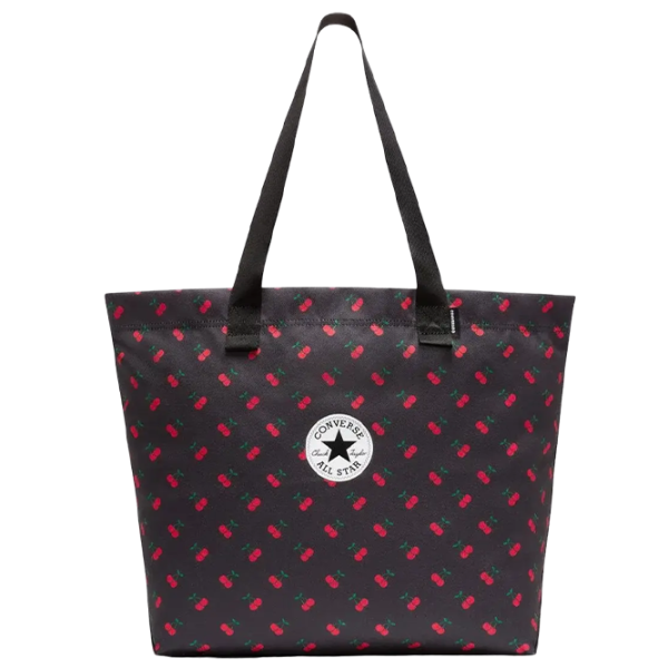 Geantă pentru femei CCS Cherry Aop  Pe mână / Textil photo 1 Geantă pentru femei CCS Cherry Aop  Pe mână / Textil photo 1