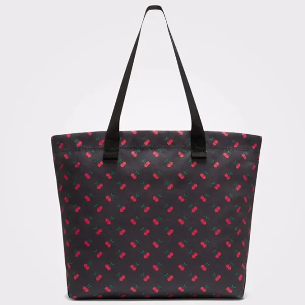 Geantă pentru femei CCS Cherry Aop  Pe mână / Textil photo 2 Geantă pentru femei CCS Cherry Aop  Pe mână / Textil photo 2
