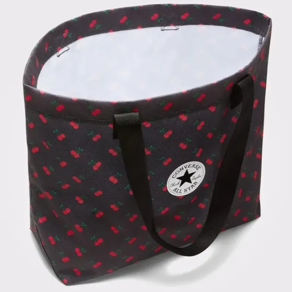 Geantă pentru femei CCS Cherry Aop  Pe mână / Textil photo 3 Geantă pentru femei CCS Cherry Aop  Pe mână / Textil photo 3