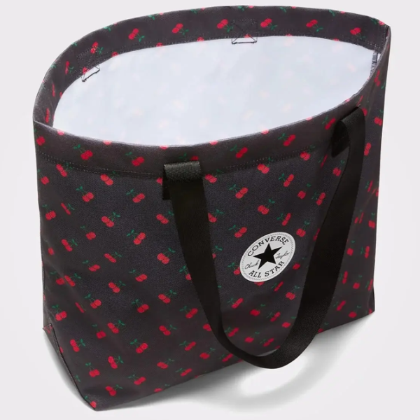 Geantă pentru femei CCS Cherry Aop  Pe mână / Textil photo 3 Geantă pentru femei CCS Cherry Aop  Pe mână / Textil photo 3