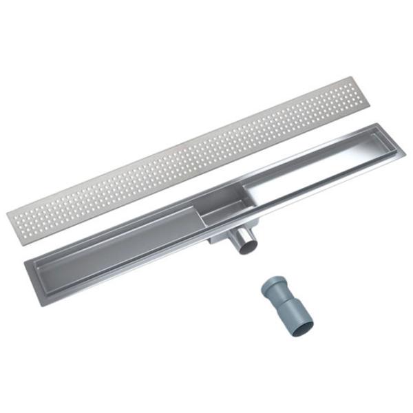 Rigolă de duș KAS Quadrato FLH40-A2 С04 Inox photo 1 Rigolă de duș KAS Quadrato FLH40-A2 С04 Inox photo 1