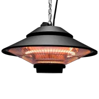 Инфракрасный обогреватель Yato YT99501 1500 Вт / Черный