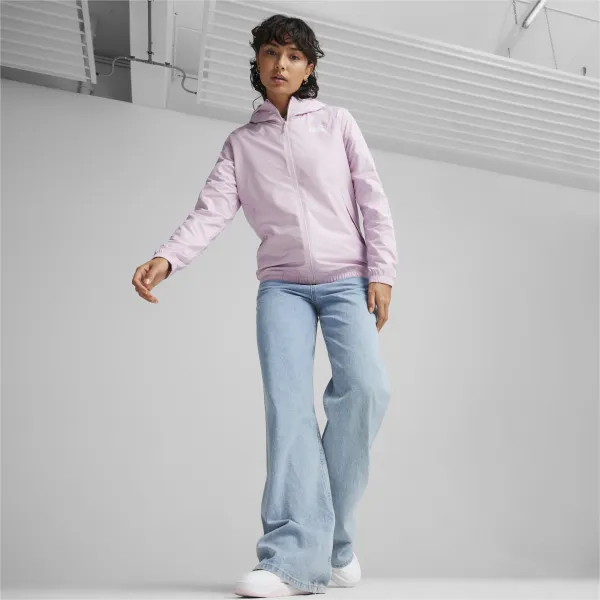 Jachetă pentru femei Puma Ess Solid Windbreaker Demisezon / Pink photo 3