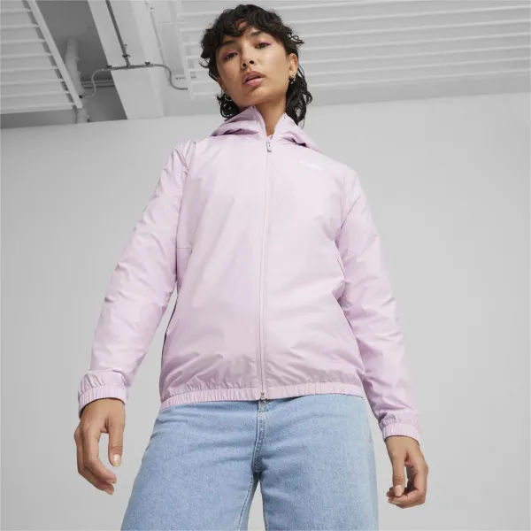 Jachetă pentru femei Puma Ess Solid Windbreaker Demisezon / Pink photo 5