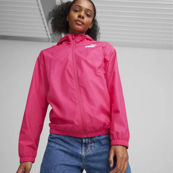 Jachetă pentru femei Puma Ess Solid Windbreaker Demisezon / Pink photo 3