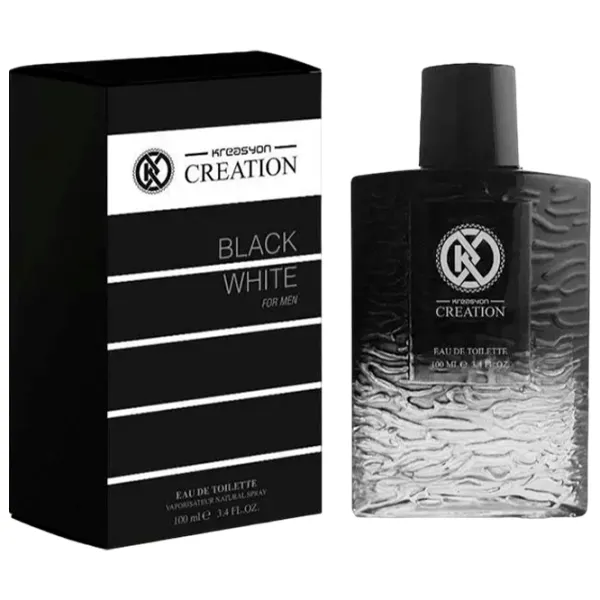 Parfum pentru bărbați Kreasyon Creation Black White Apă de toaletă / Oriental photo 1 Parfum pentru bărbați Kreasyon Creation Black White Apă de toaletă / Oriental photo 1
