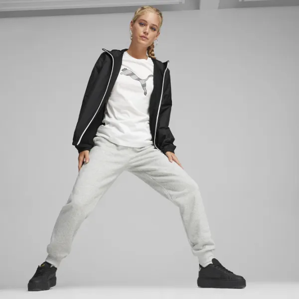 Ветровка для женщин Puma Ess Solid Windbreaker Демисезон / Черный photo 4