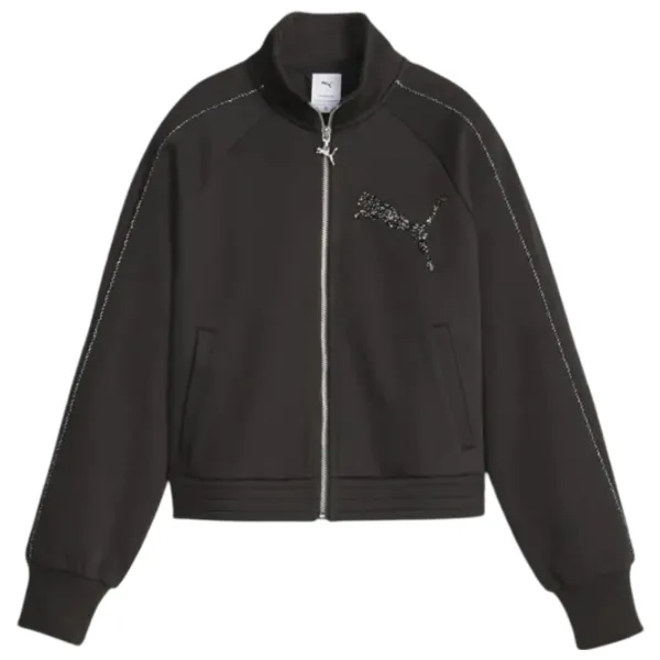 Ветровка для женщин Puma Swarovski Crystals T7 Демисезон / Черный photo 1