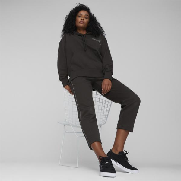Ветровка для женщин Puma Swarovski Crystals T7 Демисезон / Черный photo 3