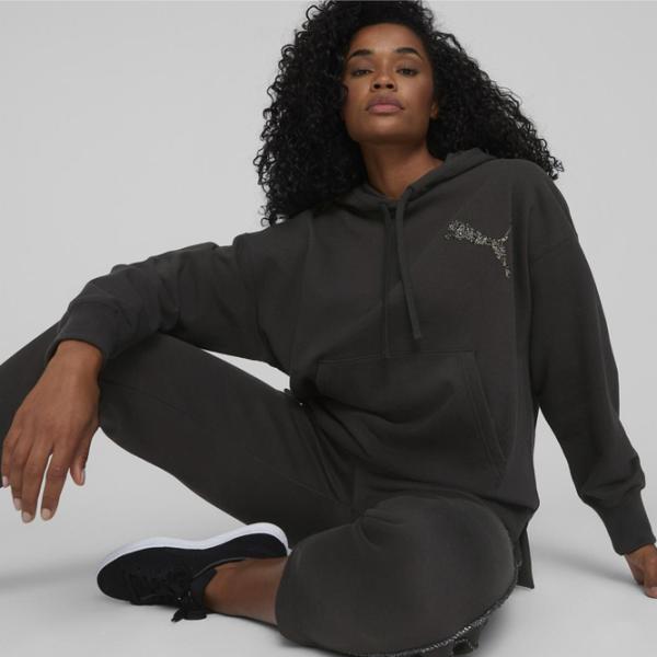 Ветровка для женщин Puma Swarovski Crystals T7 Демисезон / Черный photo 5