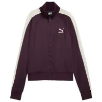 Ветровка для женщин Puma Iconic T7 Track  Демисезон / Cлива