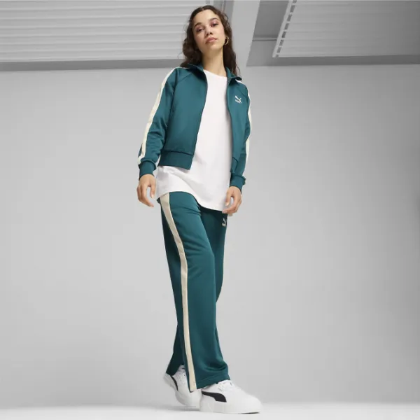 Ветровка для женщин Puma Iconic T7 Track  Демисезон / Зеленый photo 4 Ветровка для женщин Puma Iconic T7 Track  Демисезон / Зеленый photo 4